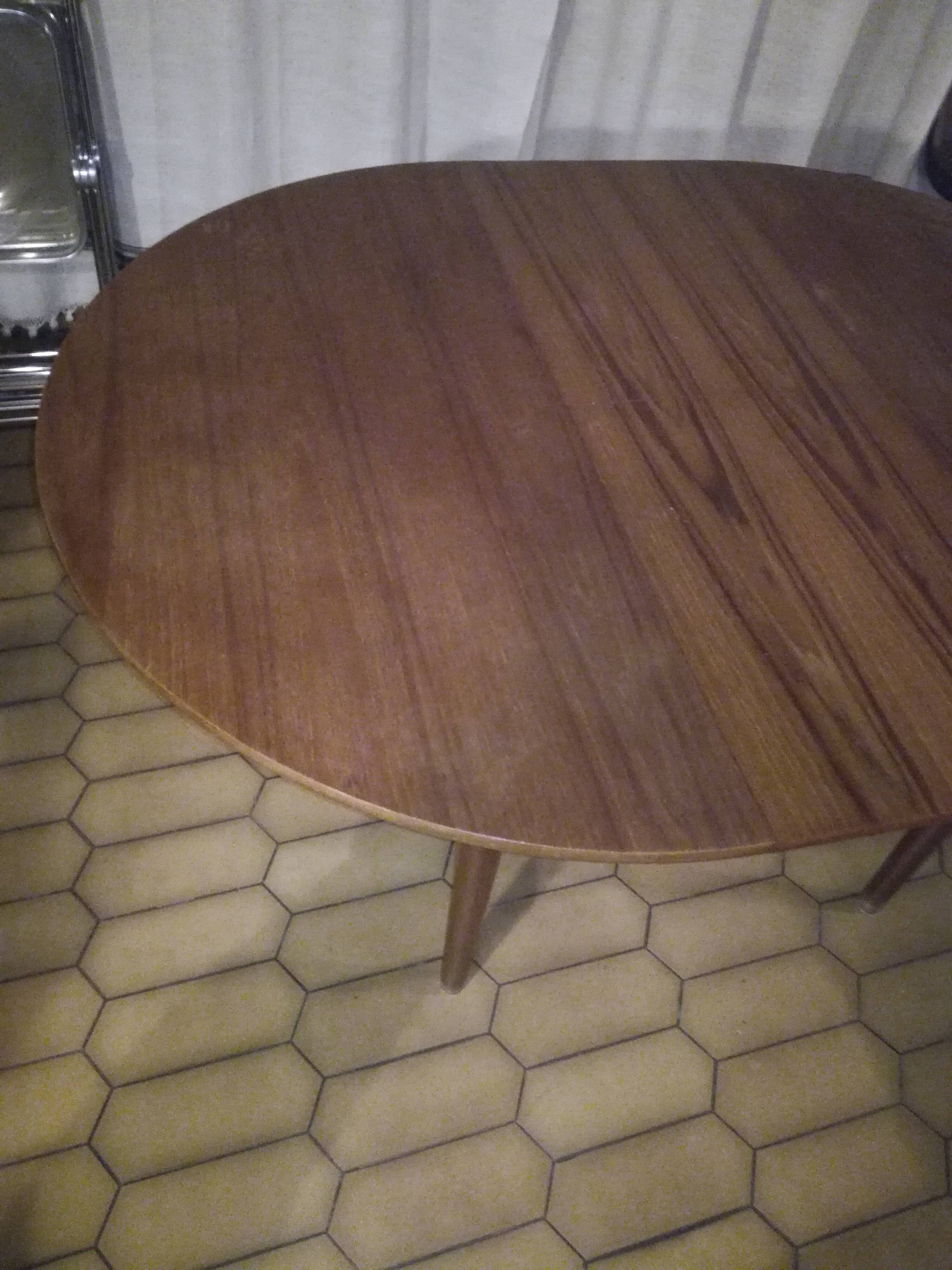Scandinavian teak roundtable