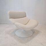 F518 Lounge Chair with Ottoman by Geoffrey Harcourt for Artifort, 1970s