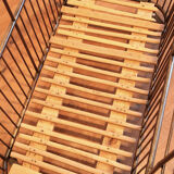 Industrial metal breader bakery trolley.