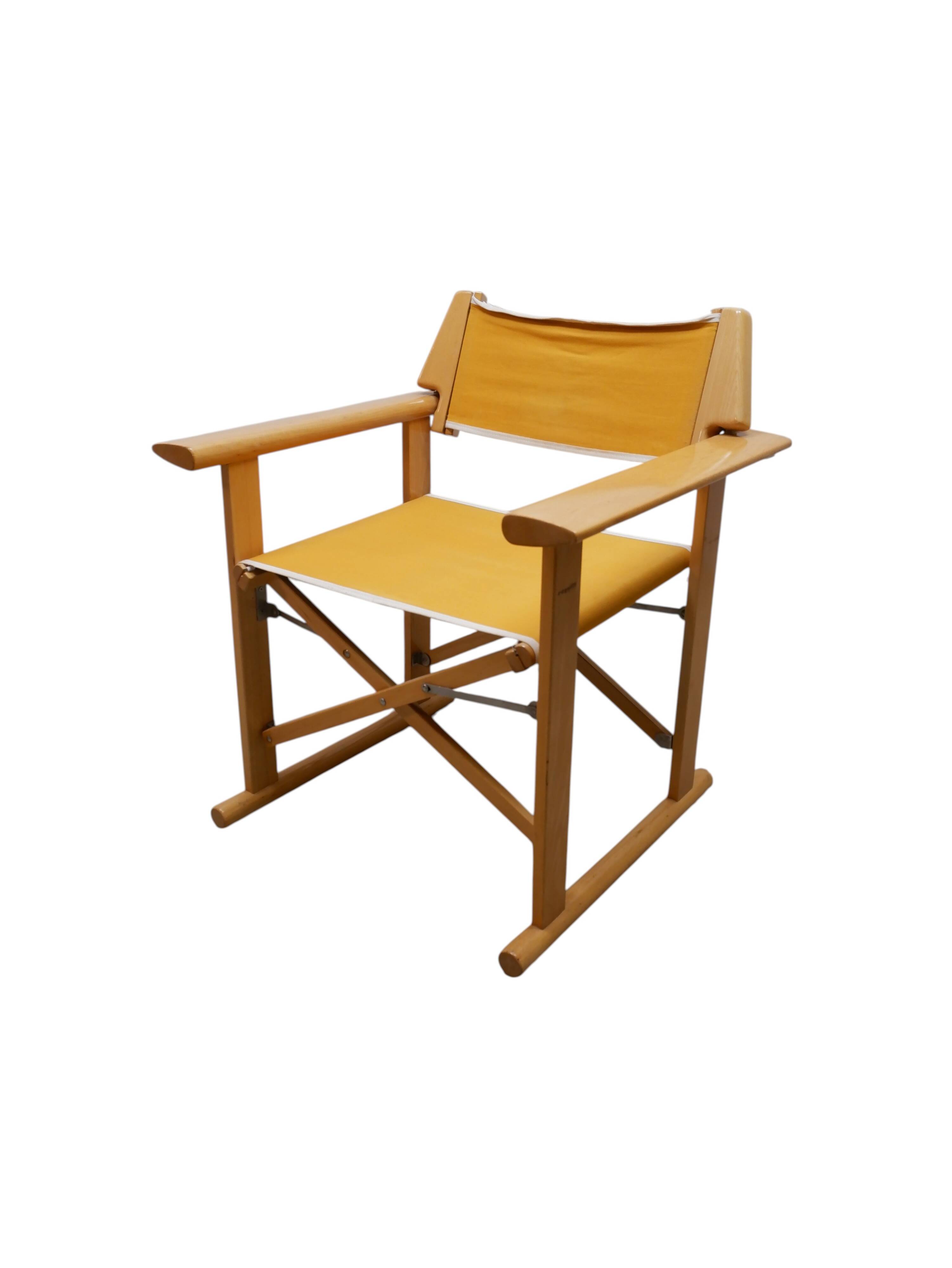 Folding armchair by Carlo Hauner for Fratelli Reguitti