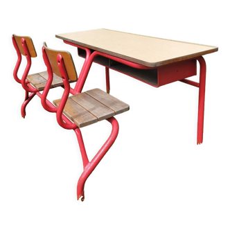 Vintage school desk