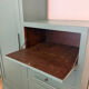 Armoire, secrétaire Art déco en bois massif