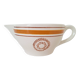 Saucière Gien marron et orange modèle Ladon