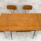 Set of (1 Table + 4 Chairs) "Supermatic"