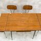 Lot de (1Table + 4 Chaises) "Supermatic"