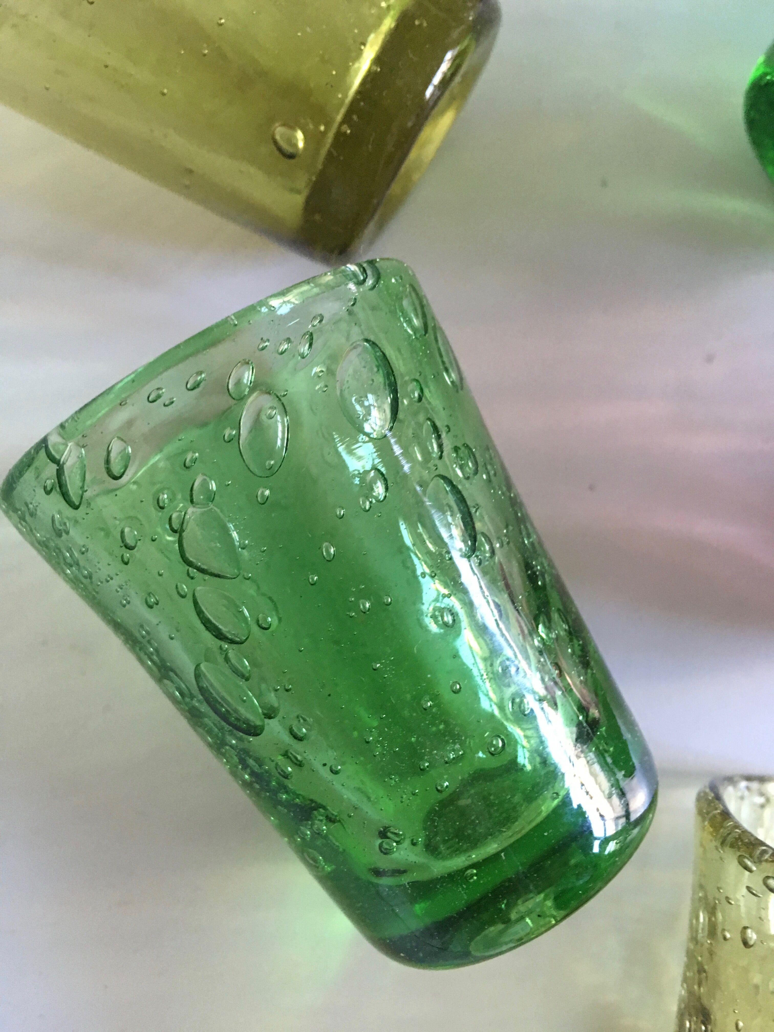 Set of 6 cups shot from Biot