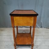 Table de chevet en merisier