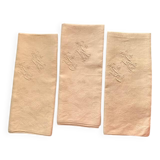 antique monogrammed napkins