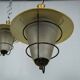 Set of three Mid-Century lanterns. Italy 1960s