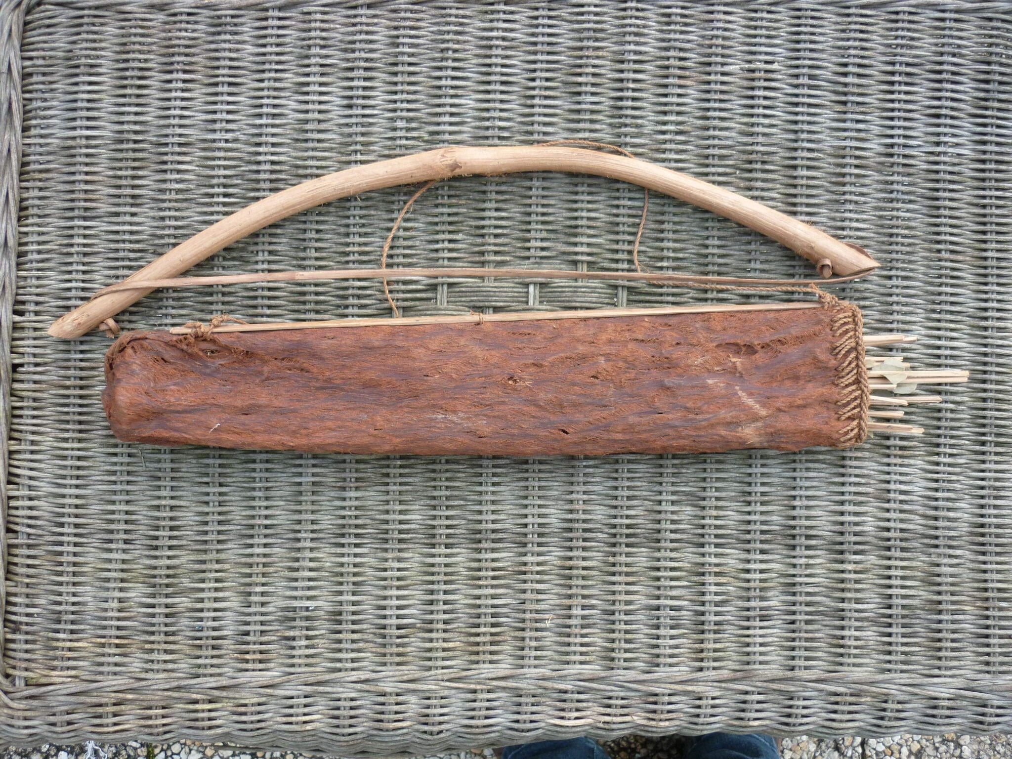Arc, flèches avec son carquois