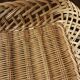 Basket wicker rectangle borders openwork vintage basketry