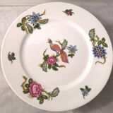 4 flat plates W. Guerin Limoges