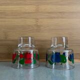 Set of 70s glasses