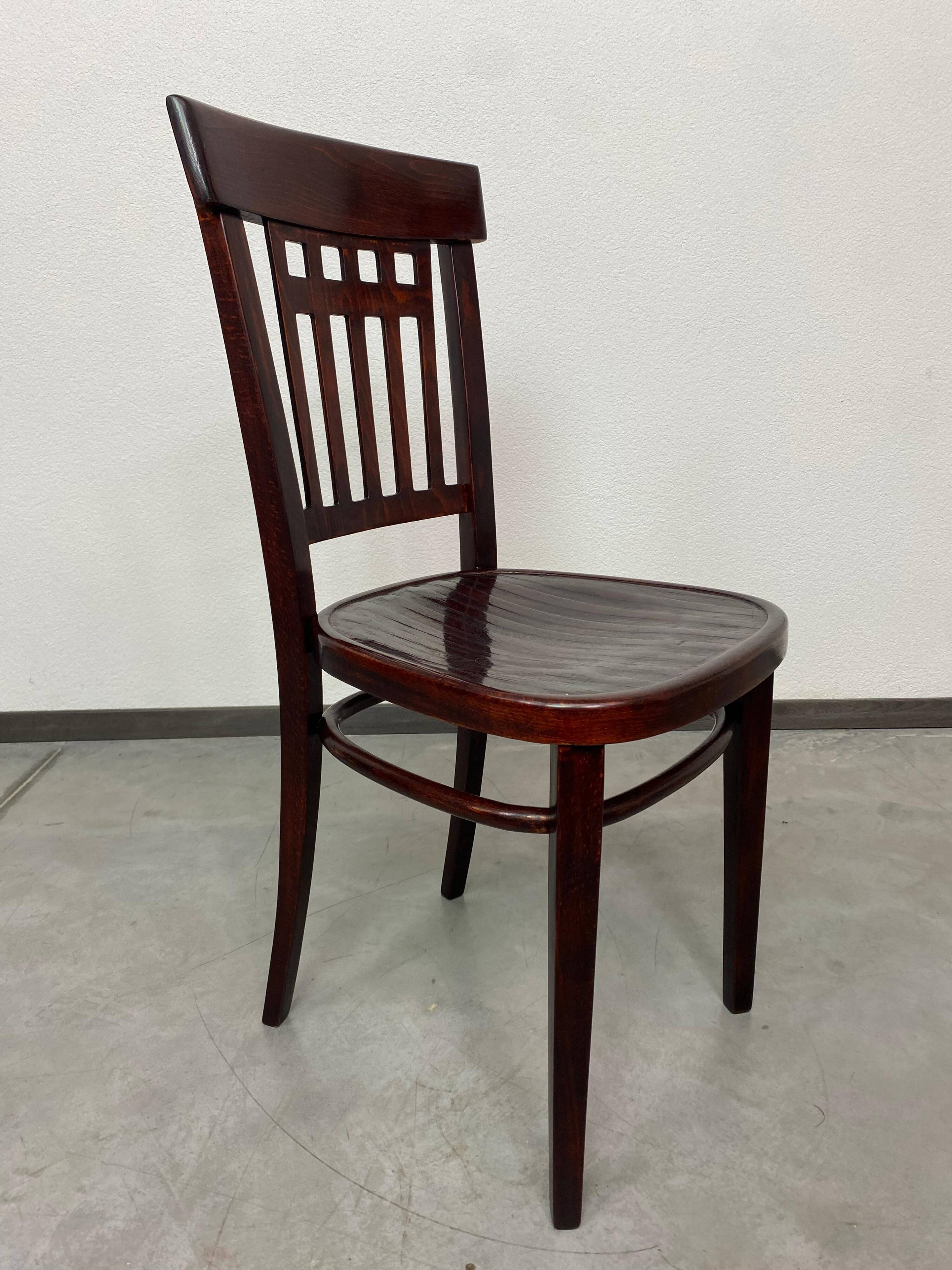 Rare dining chair no. 234 by Otto Wagner for J&J Kohn