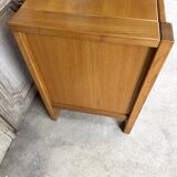 Regain style chest of drawers in elm from around 1980-90.