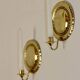 Pair Of Mid Century Swedish Brass Sconces