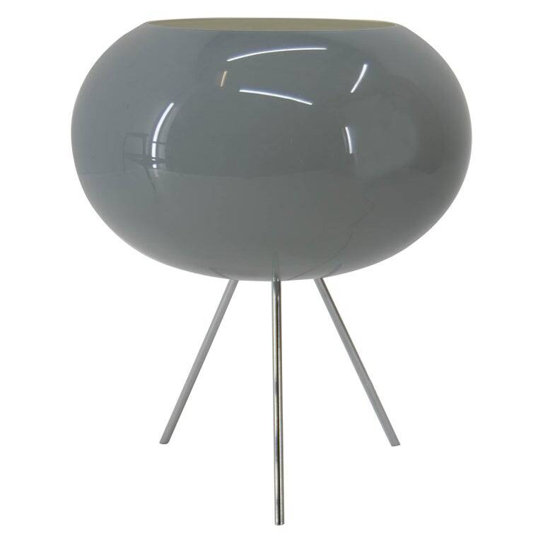 Modern Italian Glass and Steel Floor Lamp by Fontana Arte, 2010s