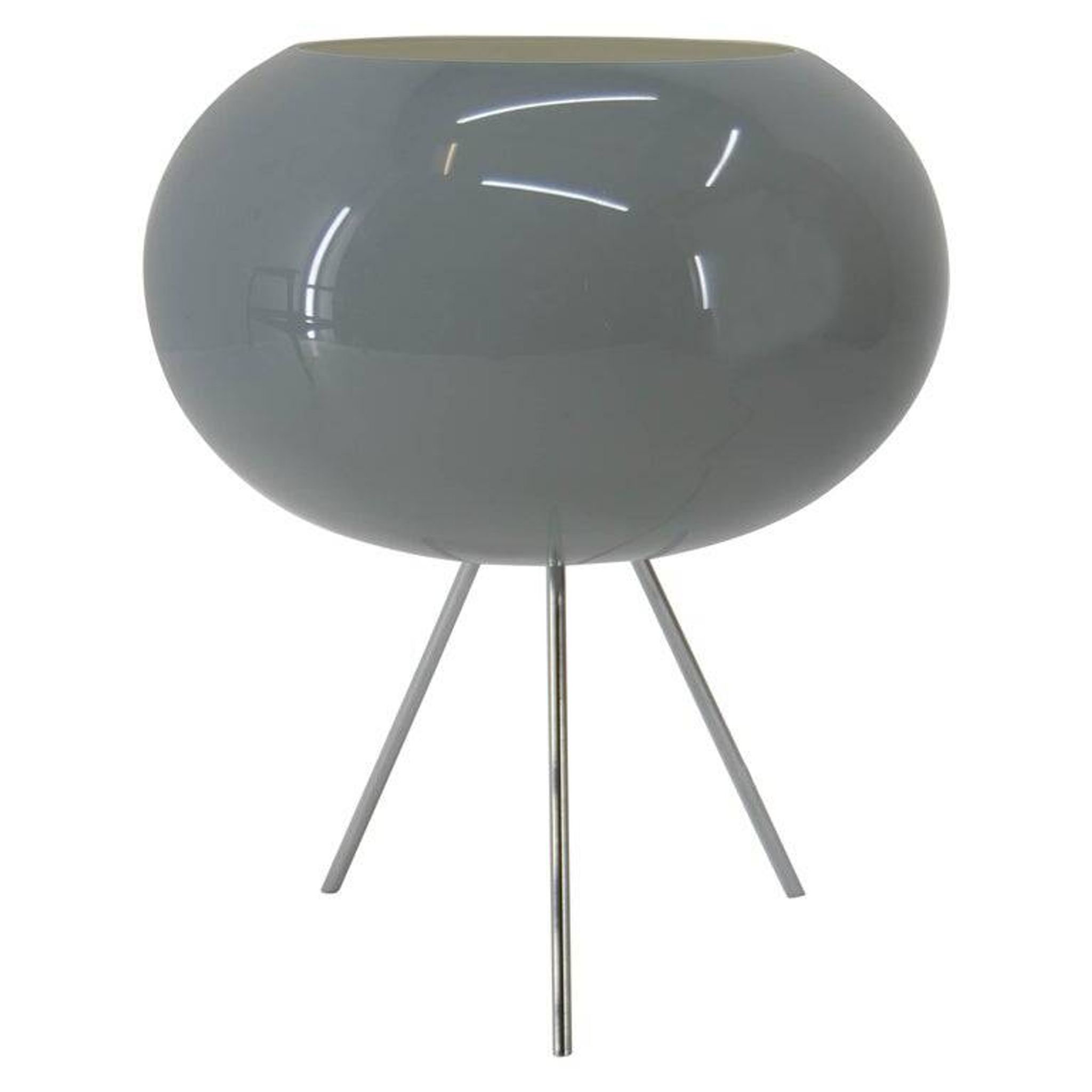 Modern Italian Glass and Steel Floor Lamp by Fontana Arte, 2010s