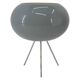 Modern Italian Glass and Steel Floor Lamp by Fontana Arte, 2010s
