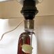 Red Val Saint Lambert lamp