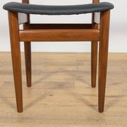 Mid-Century Teak Dining Table & Chairs by Hans Olsen for Frem Røjle.