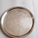 Round copper top ancient hammered, Moroccan, antique