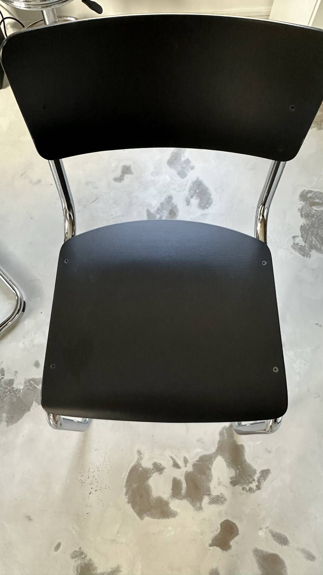 Magnificent set of 4 s43 thonet chairs.