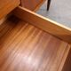 Teak sideboard met 4 lades en houten grepen, Bornhold