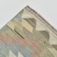 3x10 Cream & Brown Vintage Kilim Runner Rug, 81x306Cm