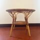 1960s rattan round table