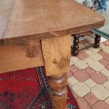 Vintage farmhouse table pich pine