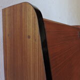 Teak wall-mounted secretary from the 50s / 60s