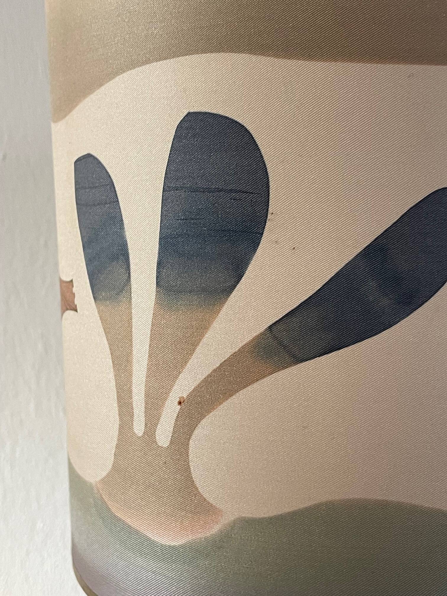 Vintage ceramic lamp from the 1970s.