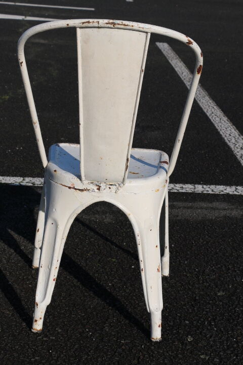 White Tolix A chair, 1950