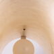 Vintage Spun Fiberglass Retro Mini Rocket Table Lamp, 1960
