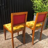 Chaises fourrure vintage