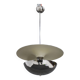 Lustre Bauhaus chromé des années 1930 par Anyz, Tchécoslovaquie