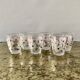 Vintage playing card liqueur set
