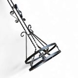 Free standing / wrought iron / coat rack 1960s