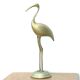 Brass flamingo sculpture, 60s