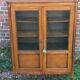 Louis XV style mahogany showcase