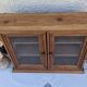 Small Wall Display Cabinet Pine Chalet Mountain Vintage Decor 60s 70s