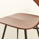 Six plywood chairs by Carlo Ratti, Italy, 1950s.