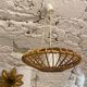 Vintage rattan pendant lamp