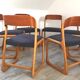 Ensemble de 6 chaises Traîneau Baumann