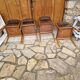 4 chaises scandinaves vintage