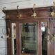 Old walnut cloakroom