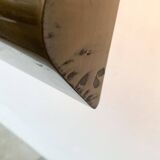 Vintage Hollywood Regency floor lamp in German brass by Florian Schulz.