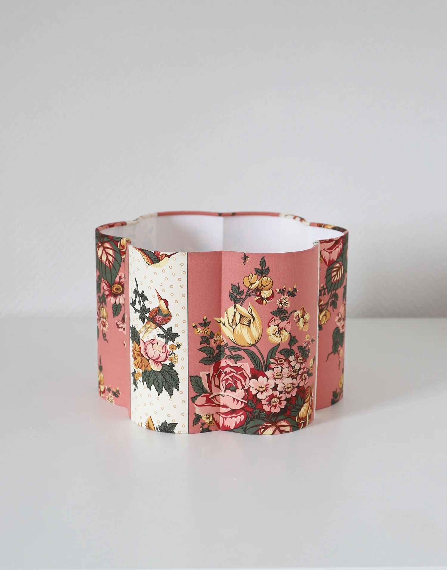 Abat-jour forme fleur Flora "Ormois"