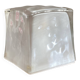 Ikea Iviken Sweden 1990s ice cube glass table lamp bedside lamp ice cube LAMP-7299
